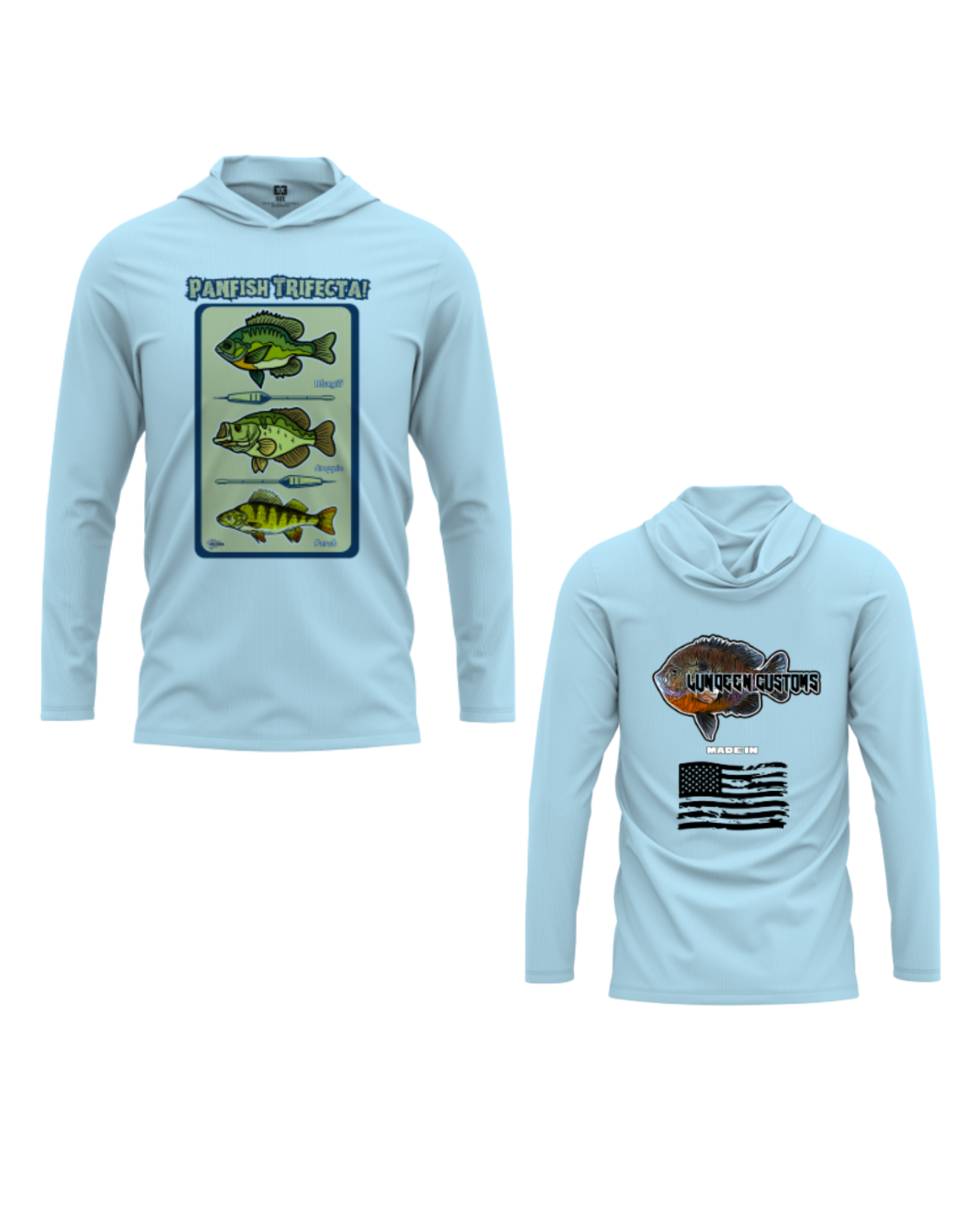 Panfish Trifecta UPF Hoodie