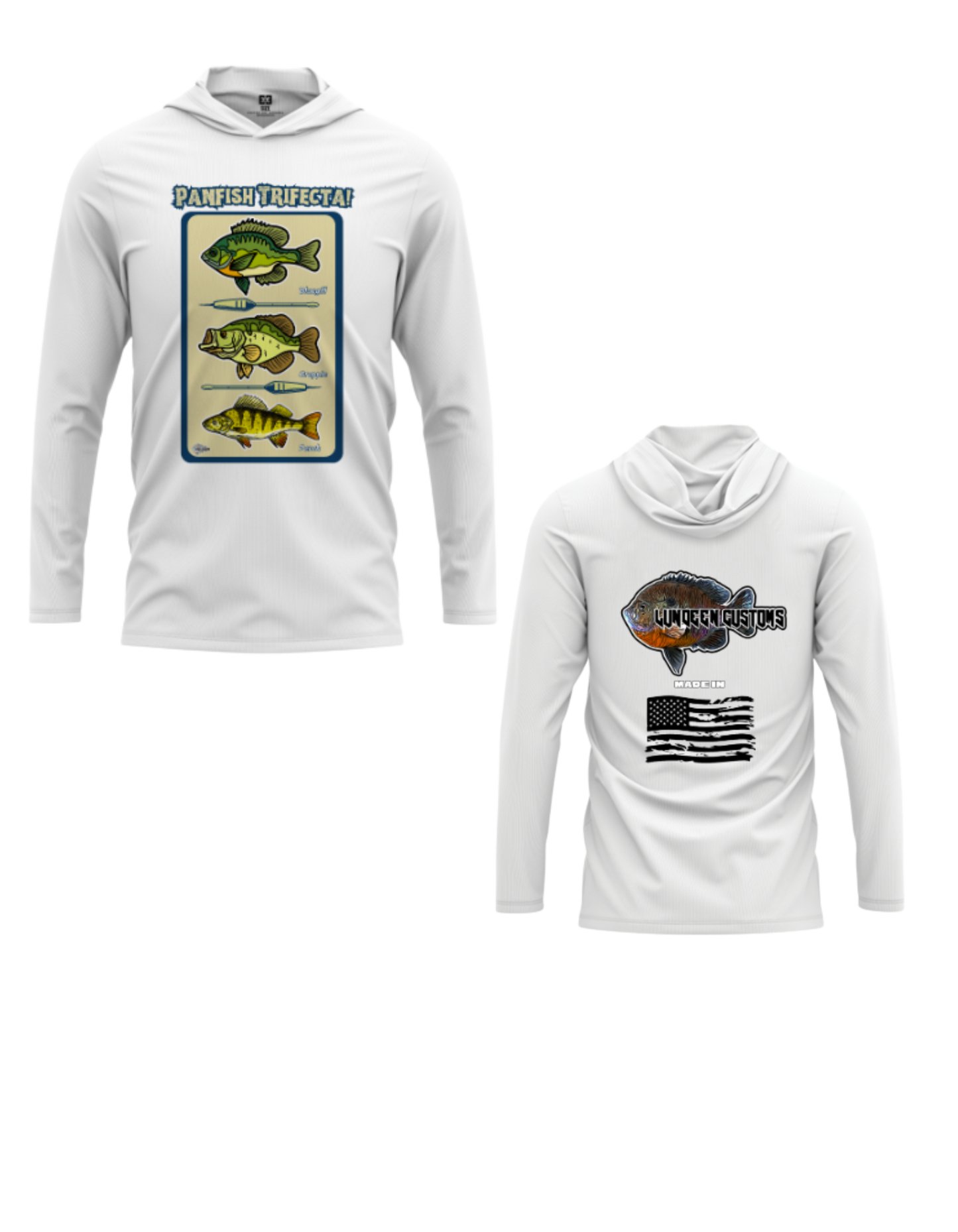 Panfish Trifecta UPF Hoodie