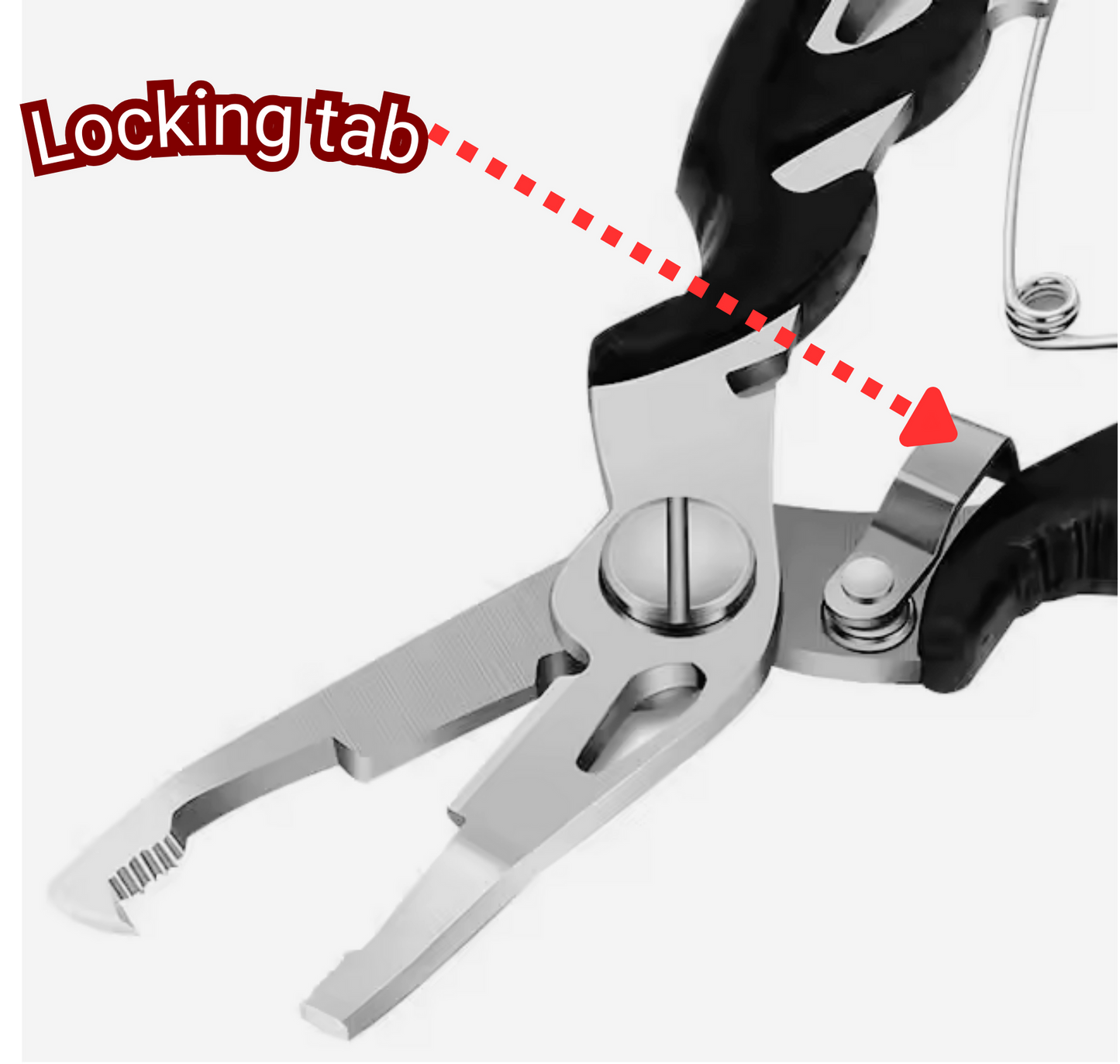 Multi-Function Fishing Pliers – Stainless Steel with Non-Slip Grip