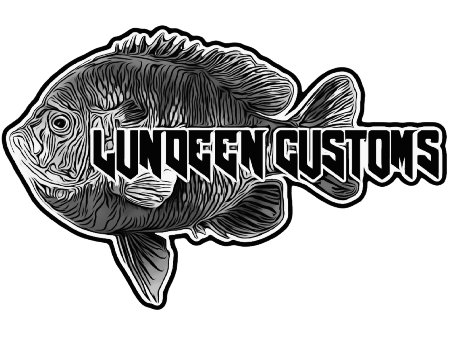 Lundeen Customs Sticker