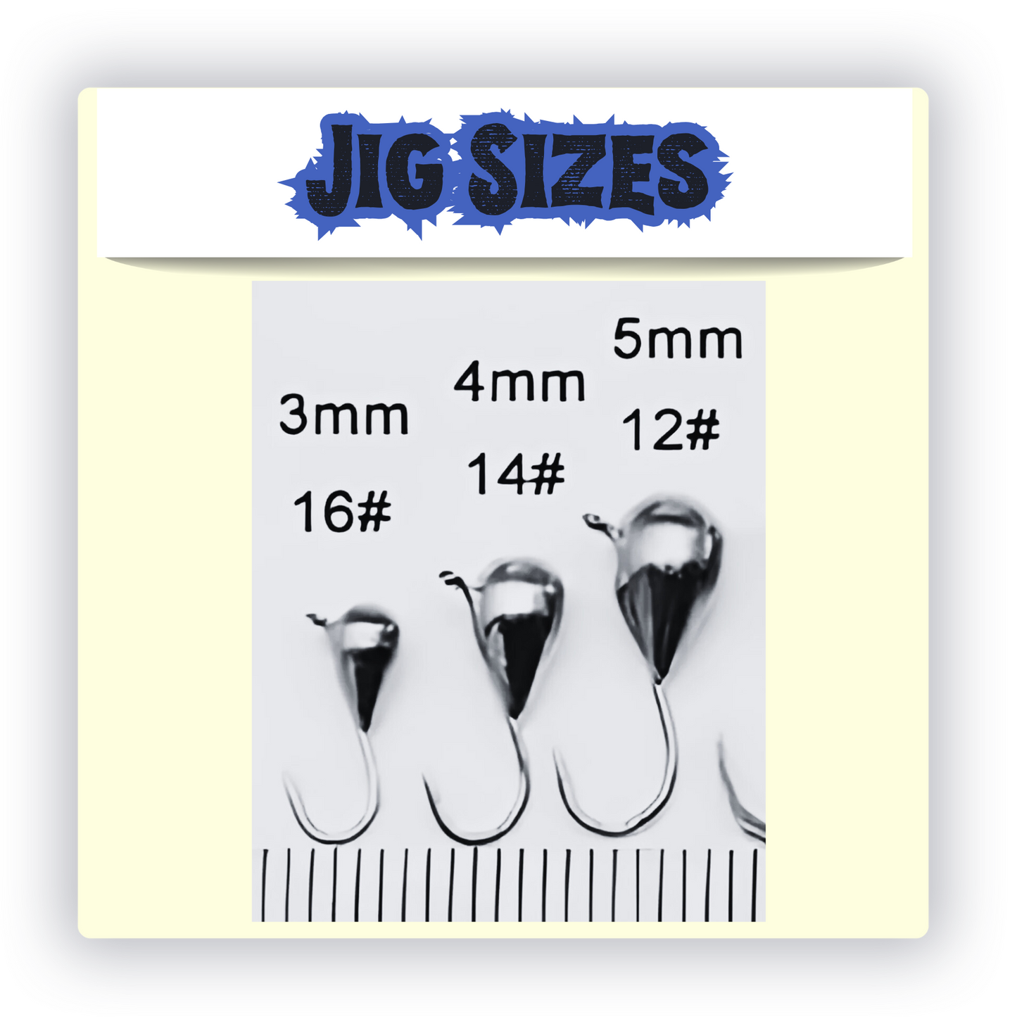 Teardrop Tungsten Jigs-Panfish Precision