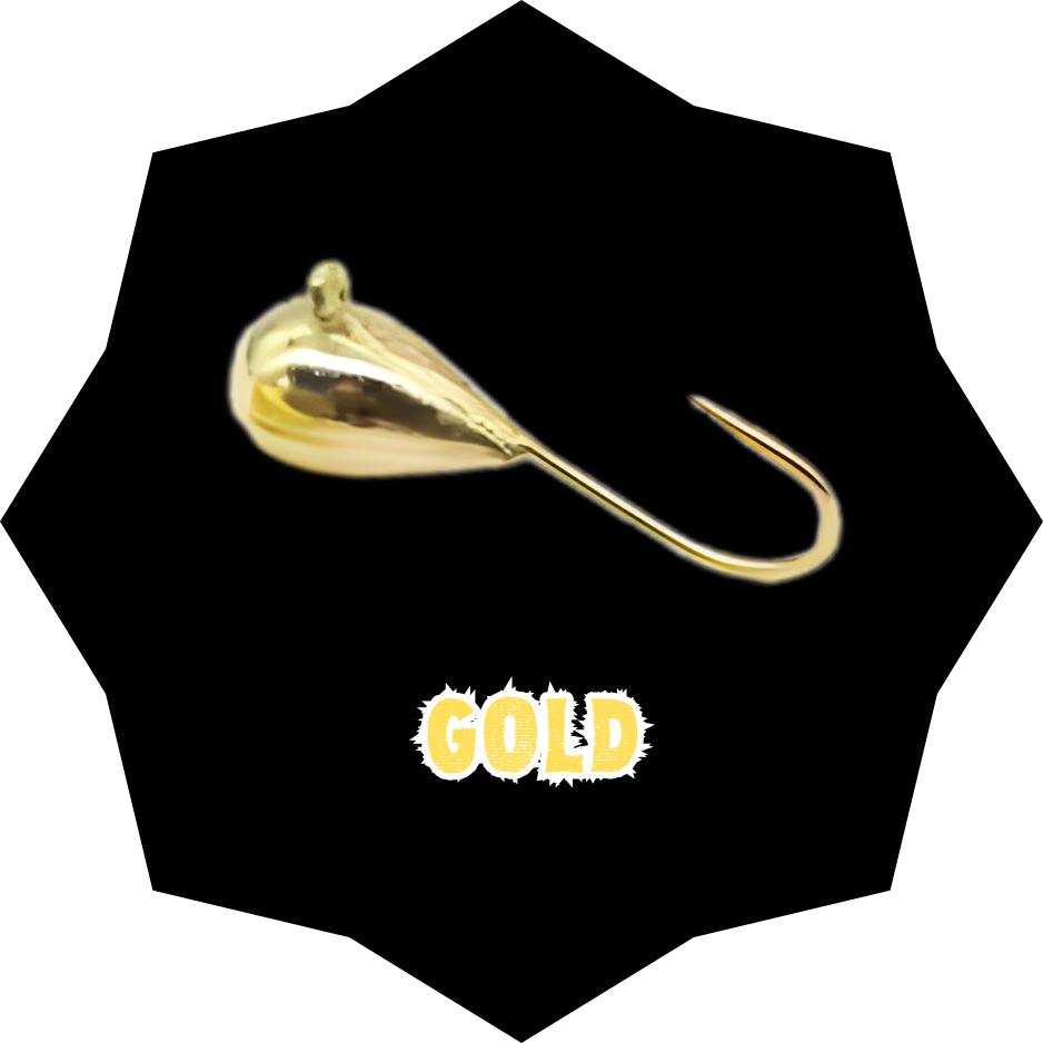 Teardrop Tungsten Jigs-Panfish Precision