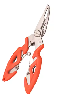Multi-Function Fishing Pliers – Stainless Steel with Non-Slip Grip